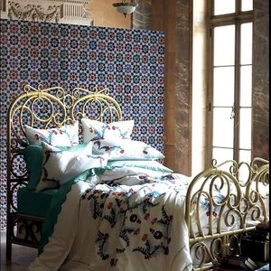 Sold Out Anthropologie *Amora* King Duvet Bedding Set